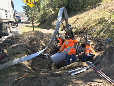 PVC rehab in the San Bernardino mountains